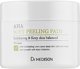 Fragrances, Perfumes, Cosmetics AHA Cotton Pads - Dr.Hedison AHA Soft Peeling Pads