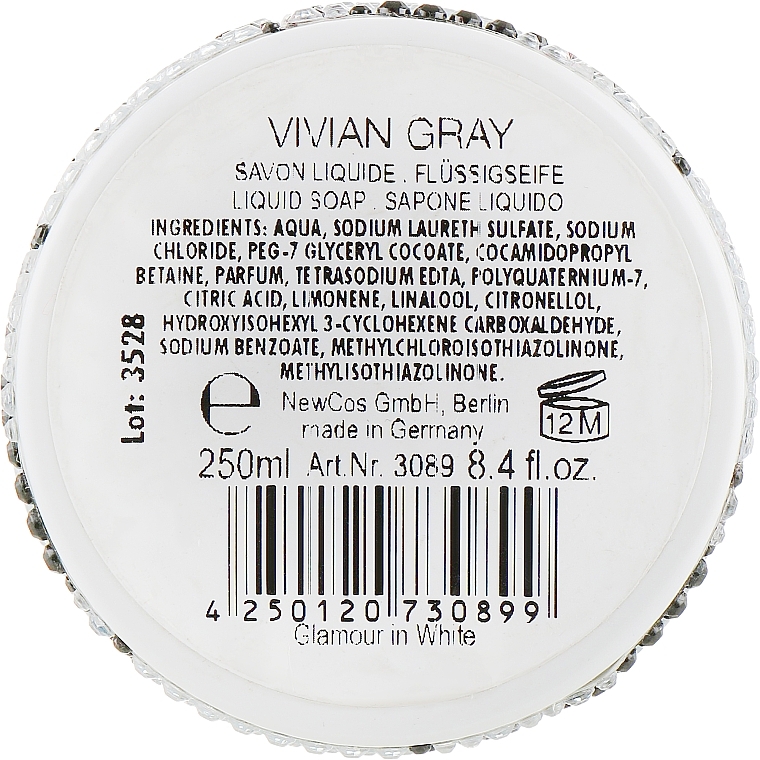 Liquid Soap - Vivian Gray Glamour In White Soap — photo N2