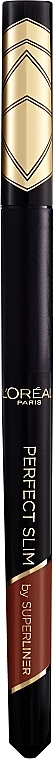 Ultra-Thin Long-Lasting Eyeliner - L'Oreal Paris Super Liner Perfect Slim — photo N1