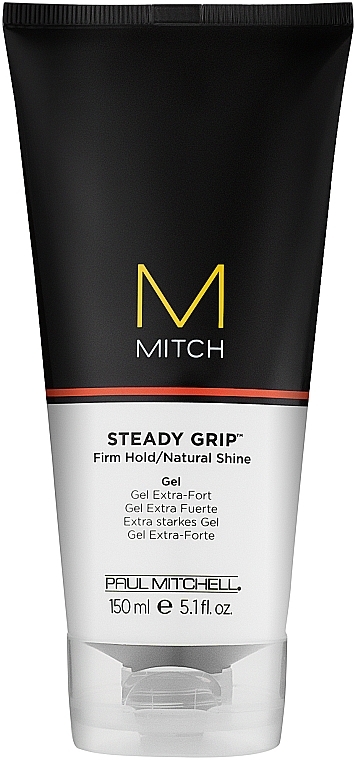 Maximum Hold & Natural Shine Gel - Paul Mitchell Mitch Steady Grip Gel — photo N2