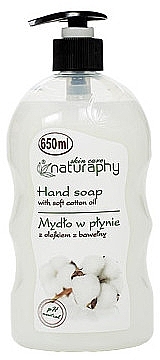 Hand Liquid Soap with Cotton Oil - Naturaphy Hand Soap — photo N1