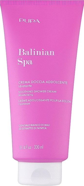 Softening Shower Cream - Pupa Balinian Spa Soothing Shower Cream Moisturizing — photo N1