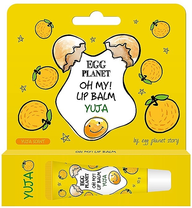 Yuzu Lip Balm - Daeng Gi Meo Ri Egg Planet Oh My! Lip Balm Yuja — photo N1