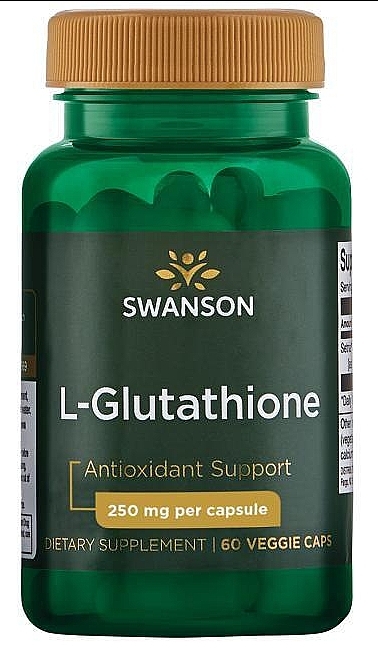 L-Glutamine Amino Acid - Swanson L-Glutathione 250mg — photo N1