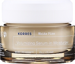 Fragrances, Perfumes, Cosmetics Day Cream for Normal & Combination Skin - Korres White Pine Volumizing Serum-in-Moisturizer