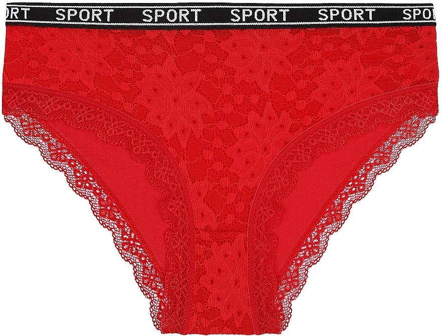 Women Bikini Panties BDM400-269, red - Moraj — photo N1