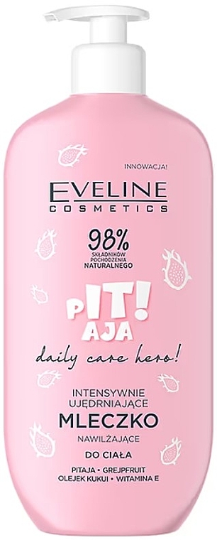 Pitaya Intensively Firming and Moisturizing Milk - Eveline Cosmetics Daily Care Hero Pitaja Firming Body Milk — photo N1