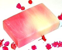 Fragrances, Perfumes, Cosmetics Natural Soap "Rose" - YAKA