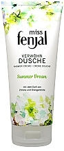 Fragrances, Perfumes, Cosmetics Summer Dream Shower Cream - Fenjal Miss Summer Dream Shower Cream