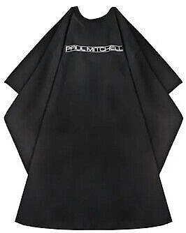 Hairdressing Apron, black - Paul Mitchell All-Purpose Cutting Cape — photo N1