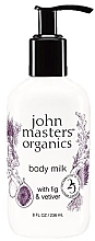 Fragrances, Perfumes, Cosmetics Fig & Vetiver Body Milk - John Masters Organics Body Milk With Fig & Vetiver