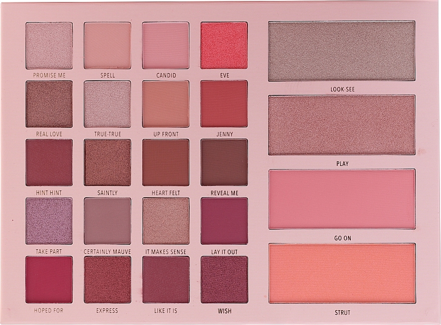 Makeup Palette - Moira Meant To Be Eye & Face Palette — photo N1