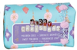 Fragrances, Perfumes, Cosmetics Sweet Macaroon Soap - Essencias De Portugal Merry Christmas Sweet Macaron Soap