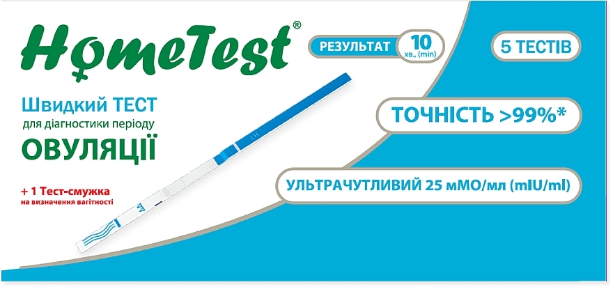 Ovulation Test - HomeTest Atlas Link — photo N1