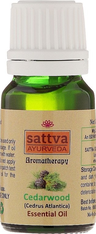 Essential Oil "Cedarwood" - Sattva Ayurveda Cedarwood Essential Oil — photo N2