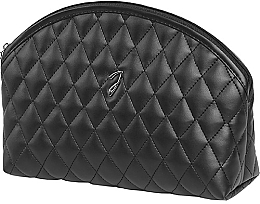 Quilted Makeup Bag, black, A6112VT - Janeke — photo N1