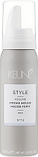 Strong Mousse #74 - Keune Style Strong Mousse Travel Size — photo N6