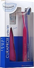 Set 4 - Curaprox Ortho Kit (brush/1pcs + brushes 07,14,18/3pcs + orthod/brush/1pcs + orthod/wax/1pcs) — photo N11