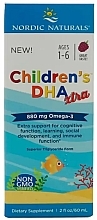 Kids Dietary Supplement, grape taste 880 mg, "Omega-3" - Nordic Naturals Children's DHA Xtra — photo N3