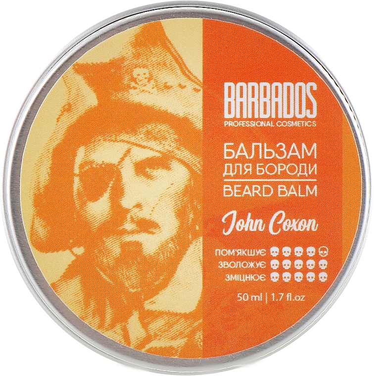 Balsam do brody - Barbados Pirates Beard Balm John Coxon — photo N1