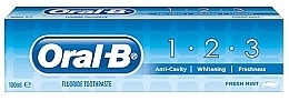 Toothpaste - Oral B 1-2-3 Fresh Mint Toothpaste — photo N7