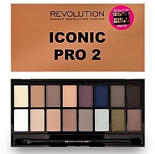 Fragrances, Perfumes, Cosmetics Eyeshadow Palette, 16 Shades - Makeup Revolution Salvation Eyeshadow Palette Iconic Pro 2