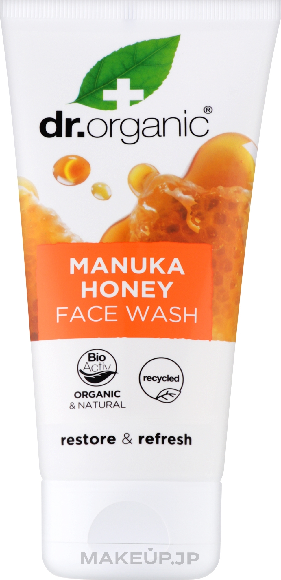 Face Cleansing Gel with Manuka Honey - Dr. Organic Gentle Manuka Honey Face Wash — photo 150 ml