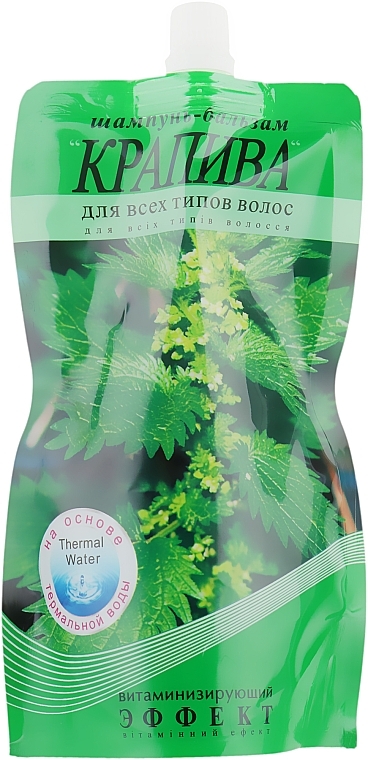 Vitamin Shampoo & Conditioner "Nettle" - Phytodoctor (Doy-pack) — photo N1