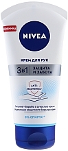 Fragrances, Perfumes, Cosmetics 3-in-1 Care & Protect Antibacterial Hand Cream - Nivea Care & Protect Hand Cream