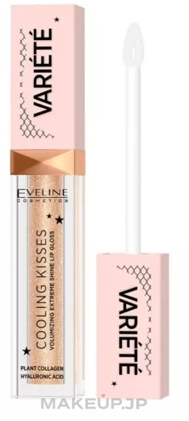 Lip Gloss with Cooling Effect - Eveline Cosmetics Variete Cooling Kisses  — photo 01 - Ice Mint