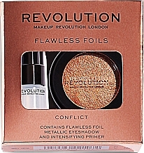 Fragrances, Perfumes, Cosmetics Set - Makeup Revolution Flawless Foils (eyeshadow/2g + primer/2ml)