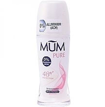 Fragrances, Perfumes, Cosmetics Roll-on Antiperspirant without Aluminum - Mum Pure 0% Aluminium Deodorant Roll On