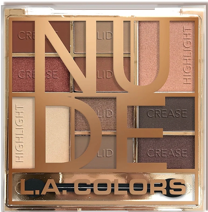 Eyeshadow Palettes - L.A. Colors Color Block Eyeshadow — photo N1