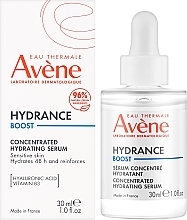 Concentrated Face Serum - Avene Hydrance Boost — photo N2
