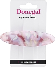 Fragrances, Perfumes, Cosmetics Hair Clip, FA-5751, pink marble - Donegal