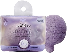 Baby Konjac Sponge 'Lavender' - Daily Concepts The Daily Baby Konjac Sponge Lavender — photo N2