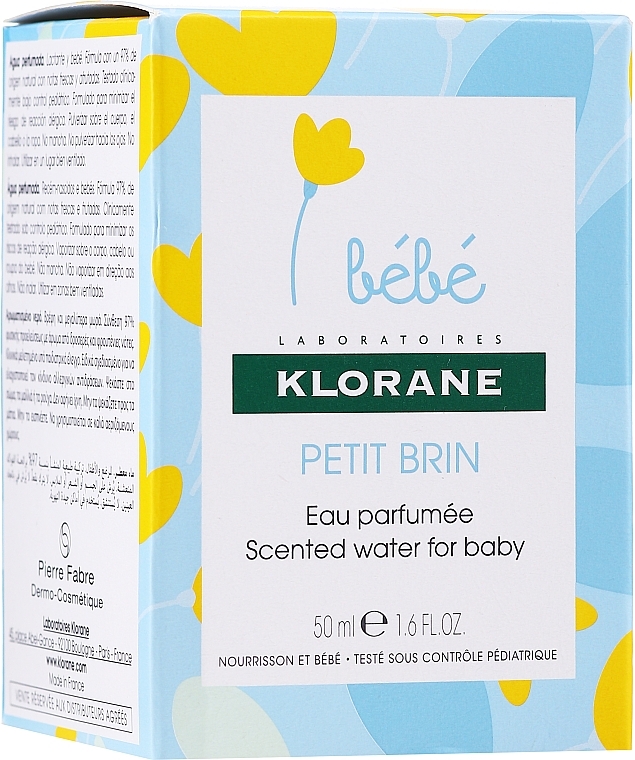 Baby Scented Water - Klorane Baby Petit Brin Scented Water For Baby — photo N1