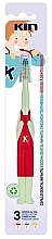 Fragrances, Perfumes, Cosmetics Kids Toothbrush, 2-6 years, green - Kin Toothbrush Children