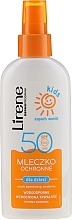 Fragrances, Perfumes, Cosmetics Sun Protection Milk Spray SPF 50 - Lirene Kids Sun Protection Milk Spray SPF 50