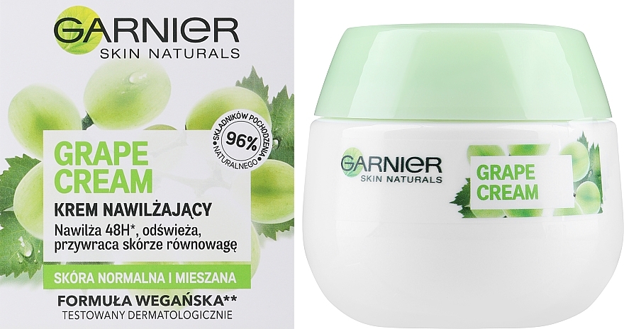 Face Cream - Garnier Skin Naturals Botanical Grape Extract — photo N2