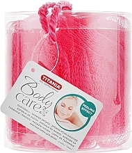 Fragrances, Perfumes, Cosmetics Synthetic Bath Sponge in Box, crimson - Titania