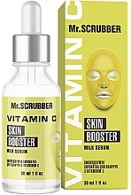 Fragrances, Perfumes, Cosmetics Rejuvenating Face Serum with Vitamin C - Mr.Scrubber Face ID. Vitamin C Skin Booster Milk Serum