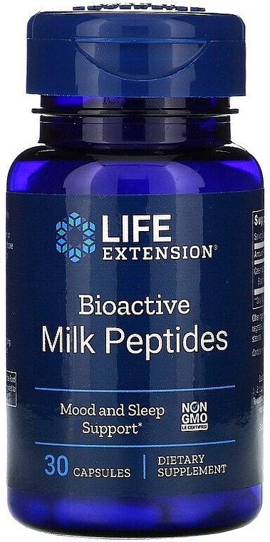 Dietary Supplement "Milk Peptides" - Life Extension Bioactive Milk Peptides — photo N1