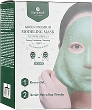 Fragrances, Perfumes, Cosmetics Facial Modeling Mask - Shangpree Green Premium Modeling Mask