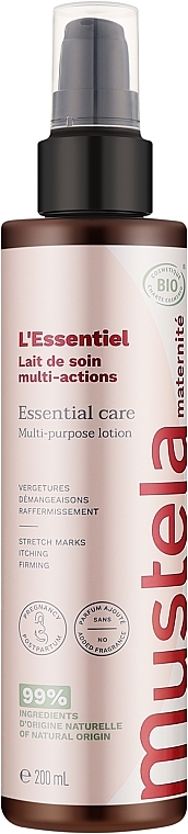 Multifunctional Body Lotion - Mustela Maternite Essential Care Multi-Purpose Lotion — photo N1