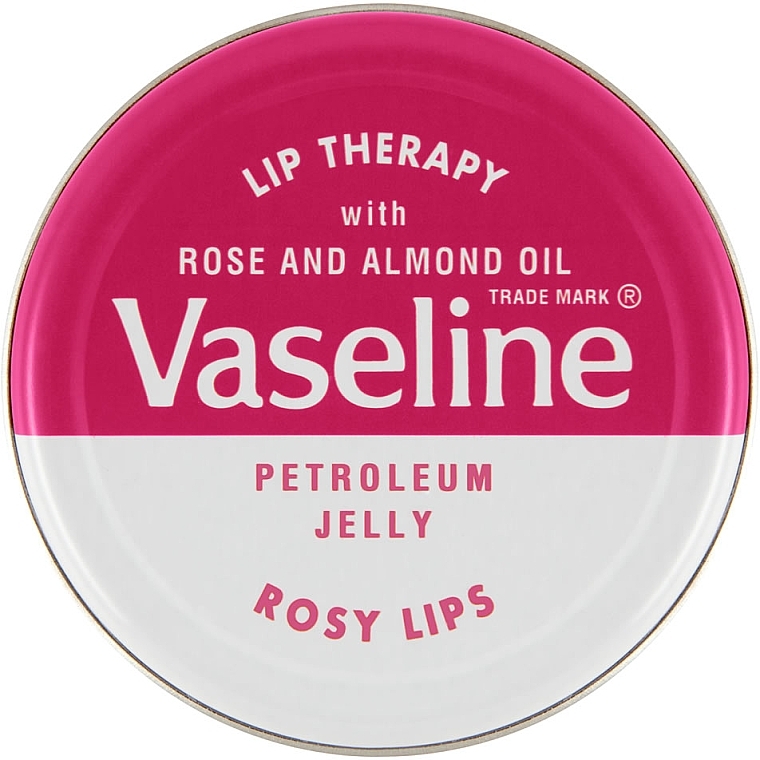Lip Balm "Rose" - Vaseline Lip Therapy Rosy Lips Balm — photo N4
