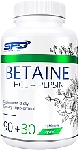 Betaine HCL + Pepsin Food Supplement - SFD Nutrition Betaine HCL + Pepsin — photo N1