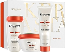 Fragrances, Perfumes, Cosmetics Set - Kerastase Nutritive Set (therm/care/250ml + mask/150ml+ h/sh/200ml)