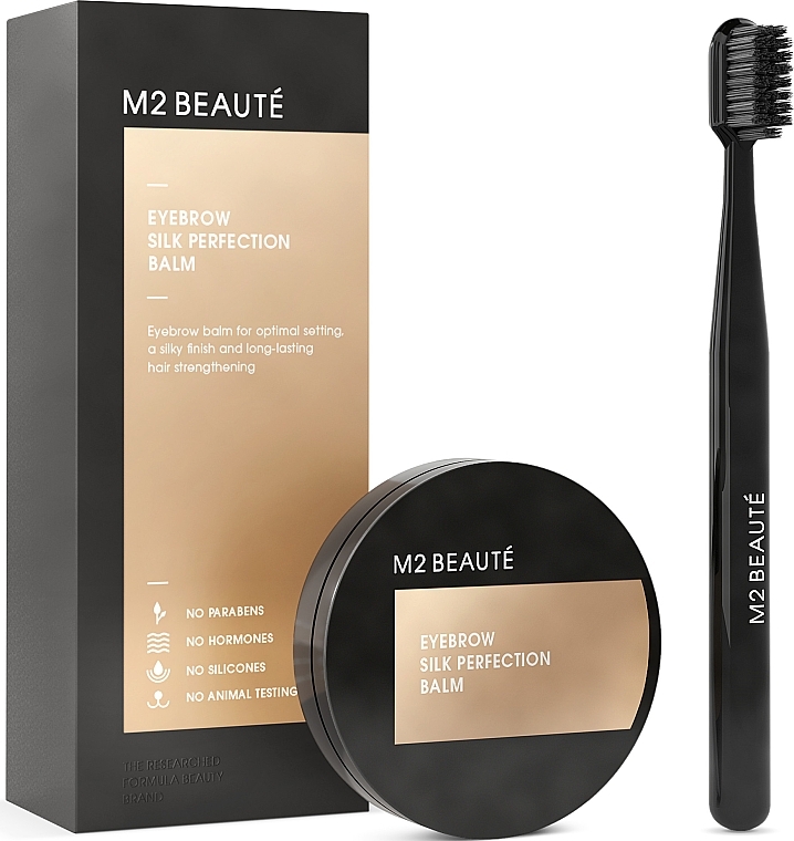 Brow Balm - M2 Beaute Eyebrow Silk Perfection Balm — photo N1