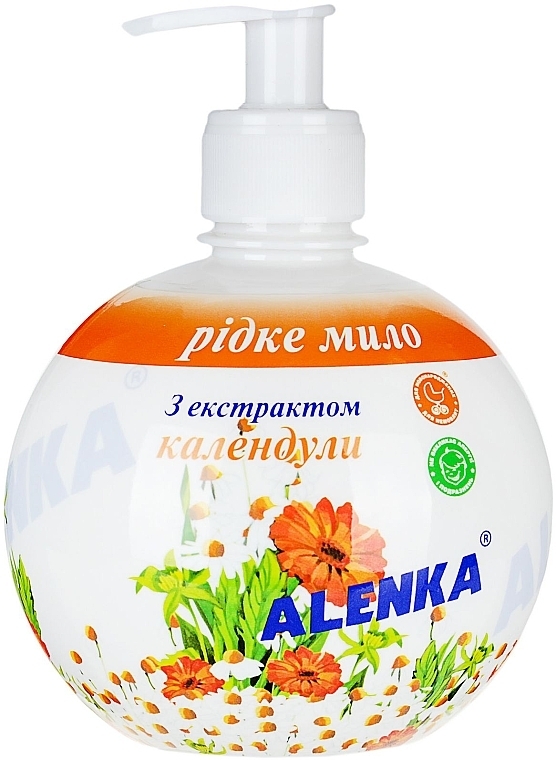 Liquid Soap with Calendula Extract - Alenka — photo N1